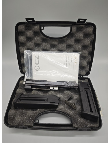 PO7 CZ Fileté Cal. 9mm + Conversion en Cal. 22LR
