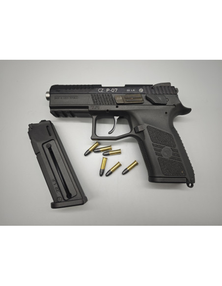 PO7 CZ Fileté Cal. 9mm + Conversion en Cal. 22LR