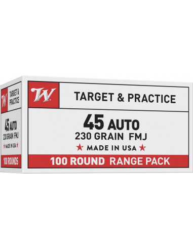 WINCHESTER Target & Practice 45 Auto 230 gGR...