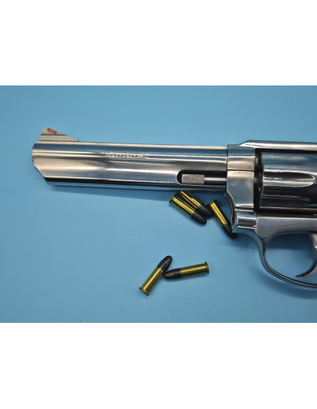 Revolver TAURUS 094 Cal. 22 LR INOX ALTO BRILHO