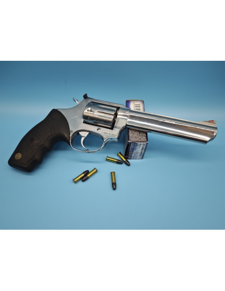 Revolver TAURUS 094 Cal. 22 LR INOX ALTO BRILHO