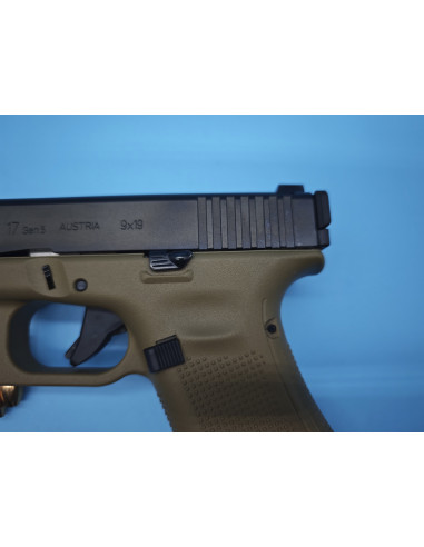 Pistolet GLOCK 17 Coyote armée française 7 GEN...