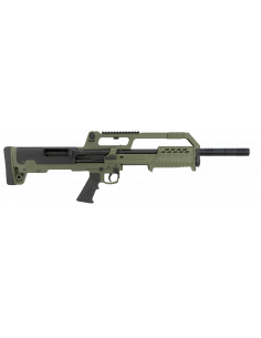 Fusil à pompe HATSAN Escort Bull Tac Vert OD 12/76 Canon...