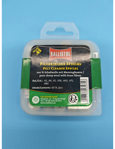 BALLISTOL Cal 45 Felt cleaner special