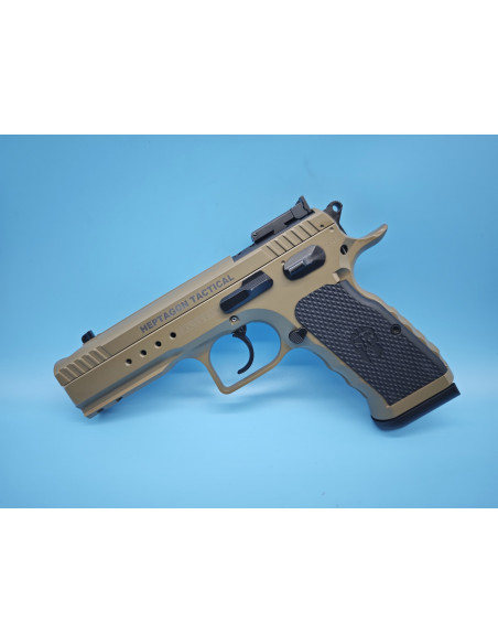 Pistolet TANFOGLIO Heptagon Tectical Cal. 9m K FDE 2025