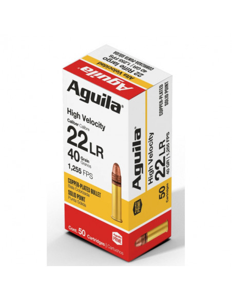 AGUILA calibre 22 LR  haute vitesse Carton de 2000