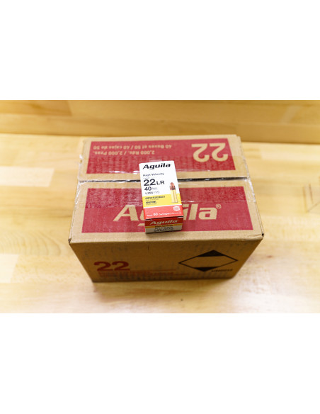 AGUILA calibre 22 LR  haute vitesse Carton de 2000