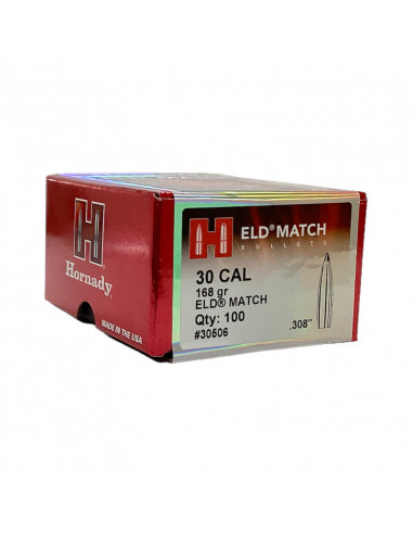 HORNADY 30.308 168GR ELD-MATCH