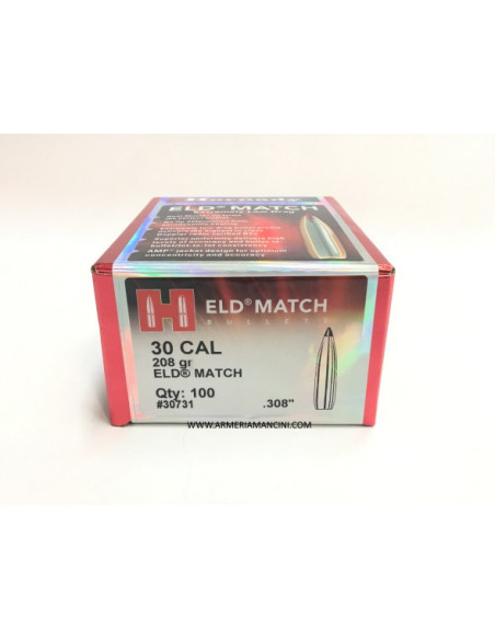 HORNADY 308 .208GR ELD-MATCH