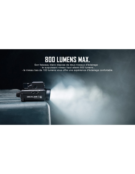 Olight Baldr S   Lampe tactique avec laser vert