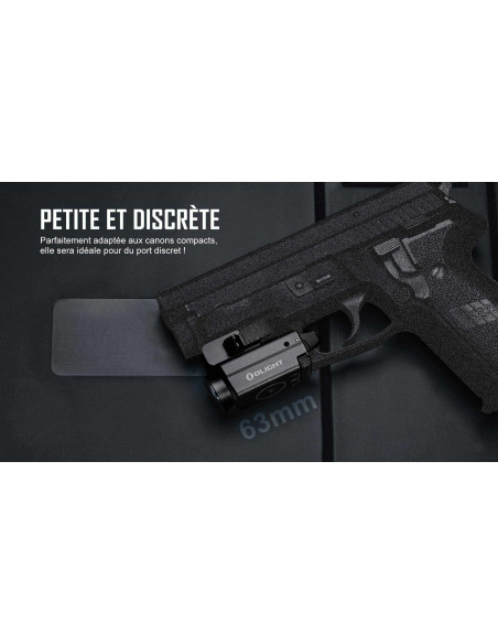 Olight Baldr S   Lampe tactique avec laser vert