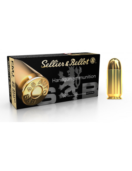 SELLIER BELLOT CAL.45 ACP FMJ 230 GRS
