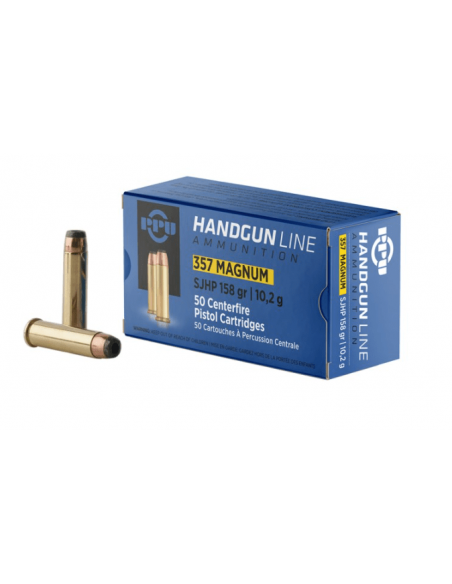 PPU 357 MAGNUM  SJHP  158grs