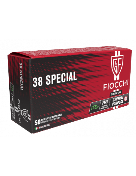 38 SPECIAL  FIOCCHI 158grs