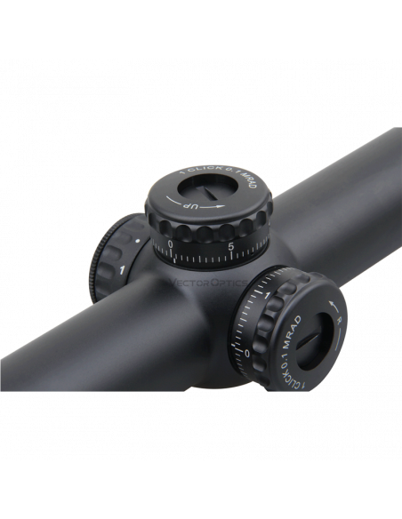 lunette continental x6 1-6x24 sfp ret tactical bdc