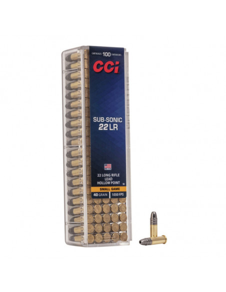 CCI Subsonic  22 Lr HP