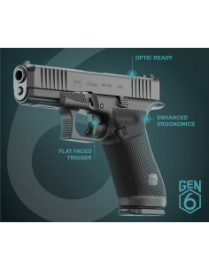 Pistolet GLOCK 19 Gen 6 FS 9mm